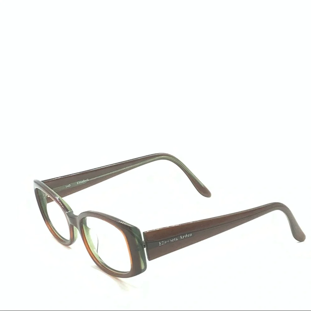 Elizabeth Arden Brown Oval Sunglasses Frames